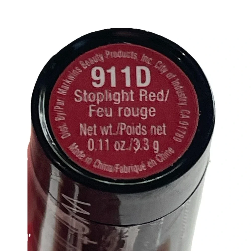 Wet n Wild Megalast Lip Color Stoplight Red Matte Classic Red 911D New Sealed